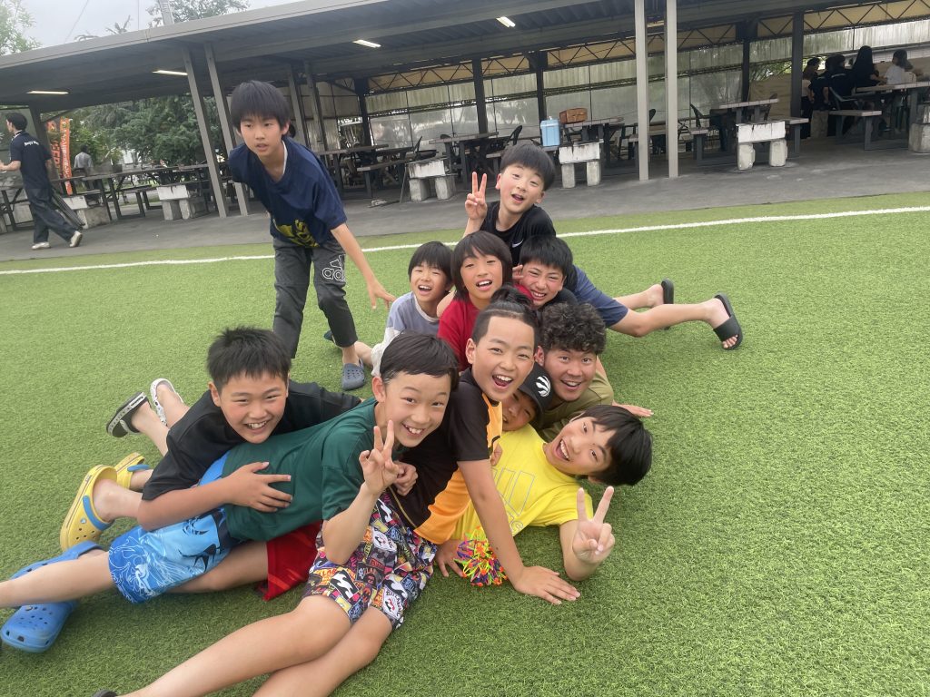 多度グリーンファームの芝生広場